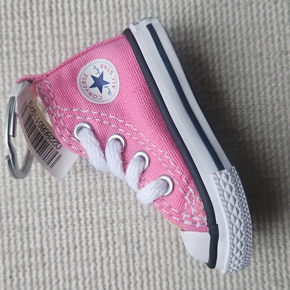 Converse Pink Mini Shoe Keychain - Picture 9 of 9